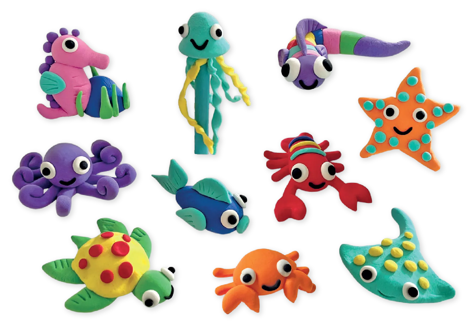 Floss & Rock Ocean Clay & Play Set