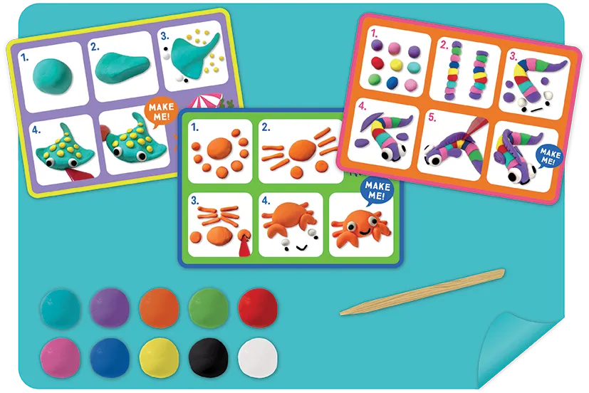 Floss & Rock Ocean Clay & Play Set