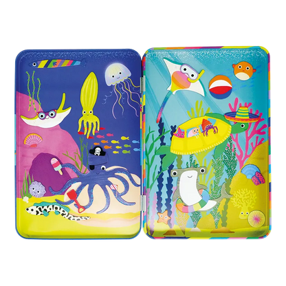 Floss & Rock Ocean Magnetic Playtime Tin Set