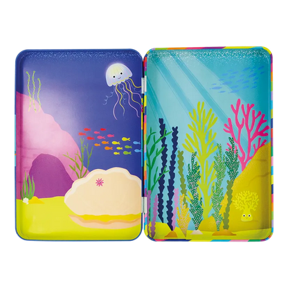 Floss & Rock Ocean Magnetic Playtime Tin Set