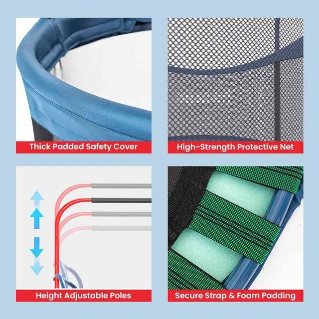 Teknum Trampoline Bounce Pro – Blue