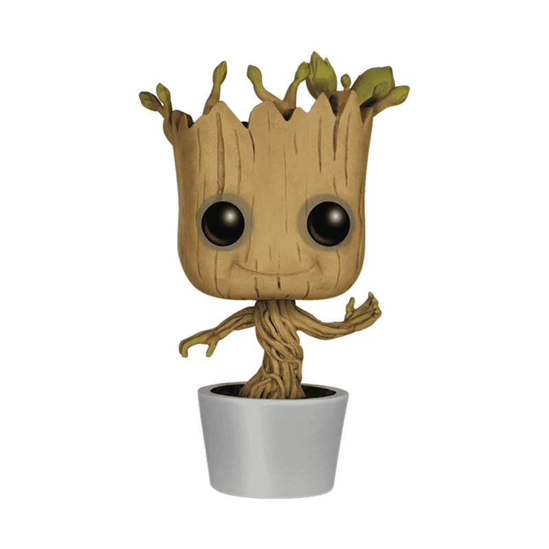 Funko Pop! - Marvel Guardians of the Galaxy Dancing Groot Vinyl Bobblehead Figure - 9.5 cm