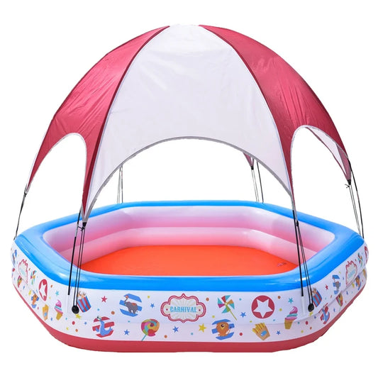JILONG - Circus Tent Inflatable Kids Pool