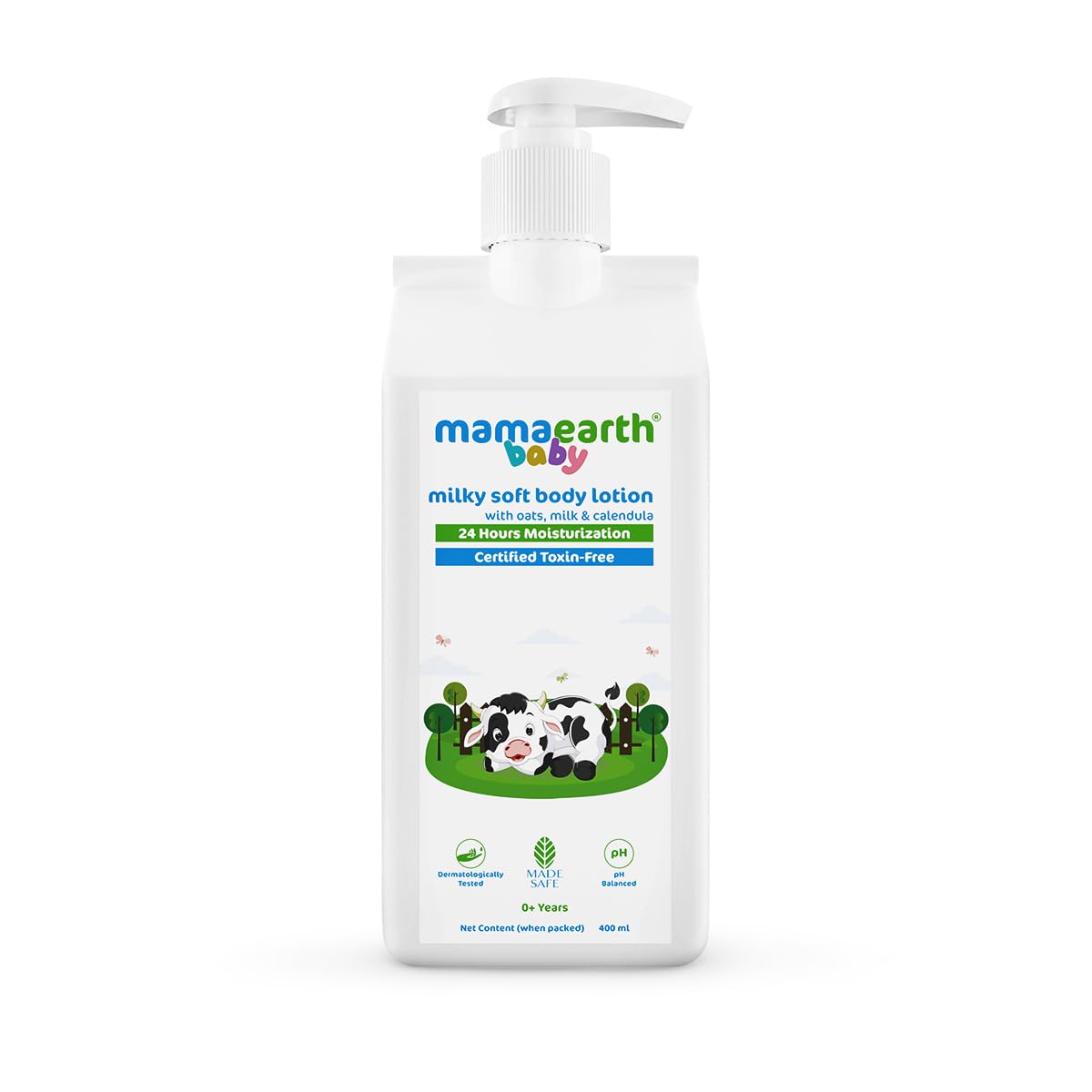 Mamaearth Milky Soft Body Lotion For Babies (400ml)