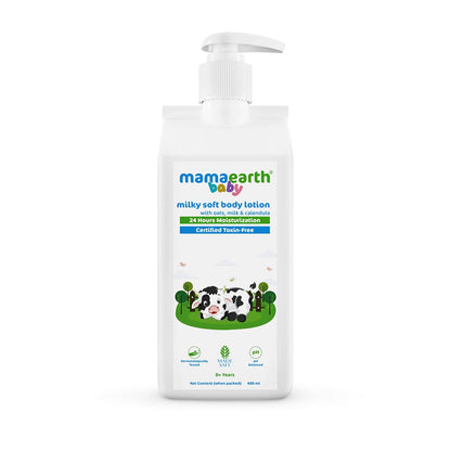 Mamaearth Milky Soft Body Lotion For Babies (400ml)