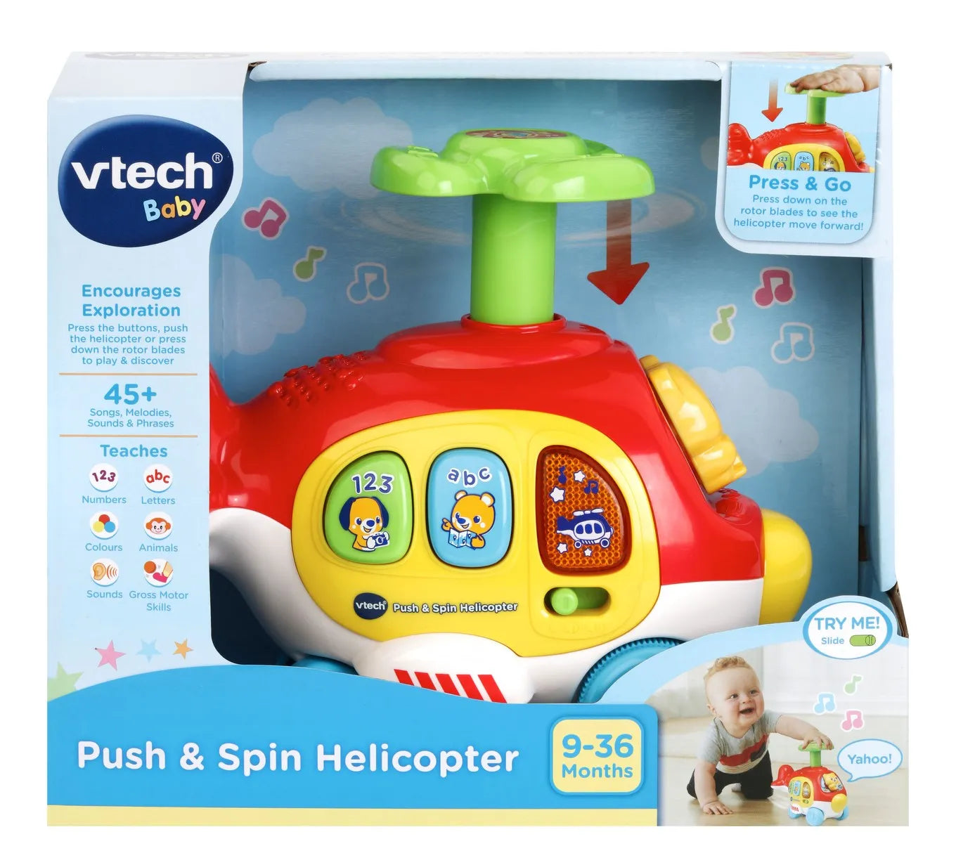 VTech Push & Spin Helicopter