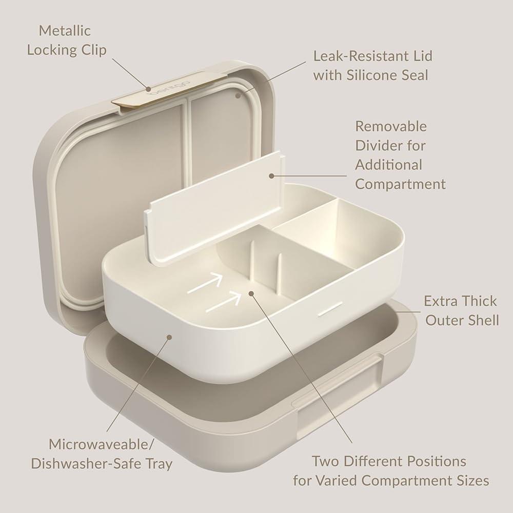 Bentgo Modern Adult Lunchbox (850ml, Sandstone)