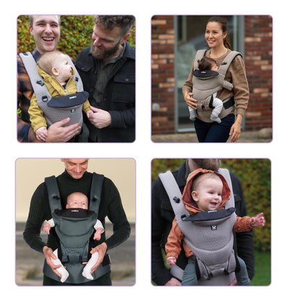 Dooky - Urban Comfort Baby Carrier - Black