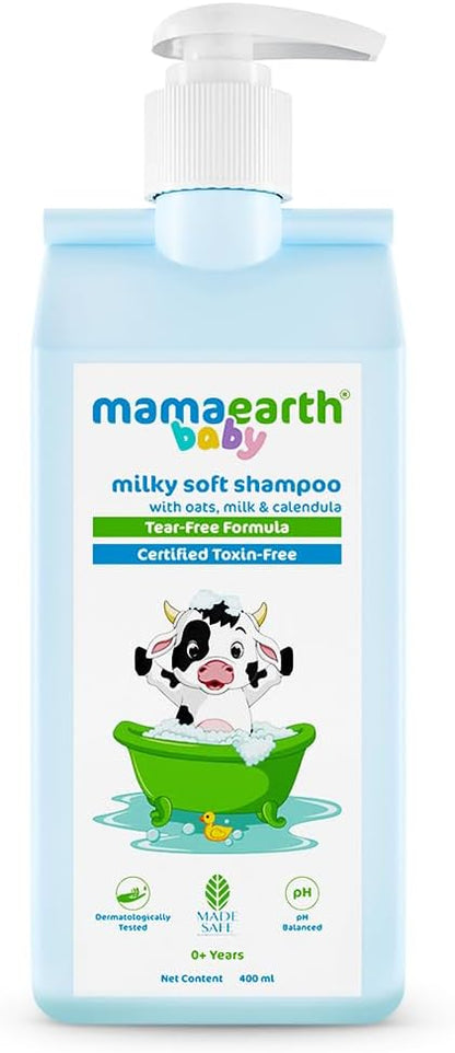 Mamaearth Milky Soft Shampoo For Babies (400ml)