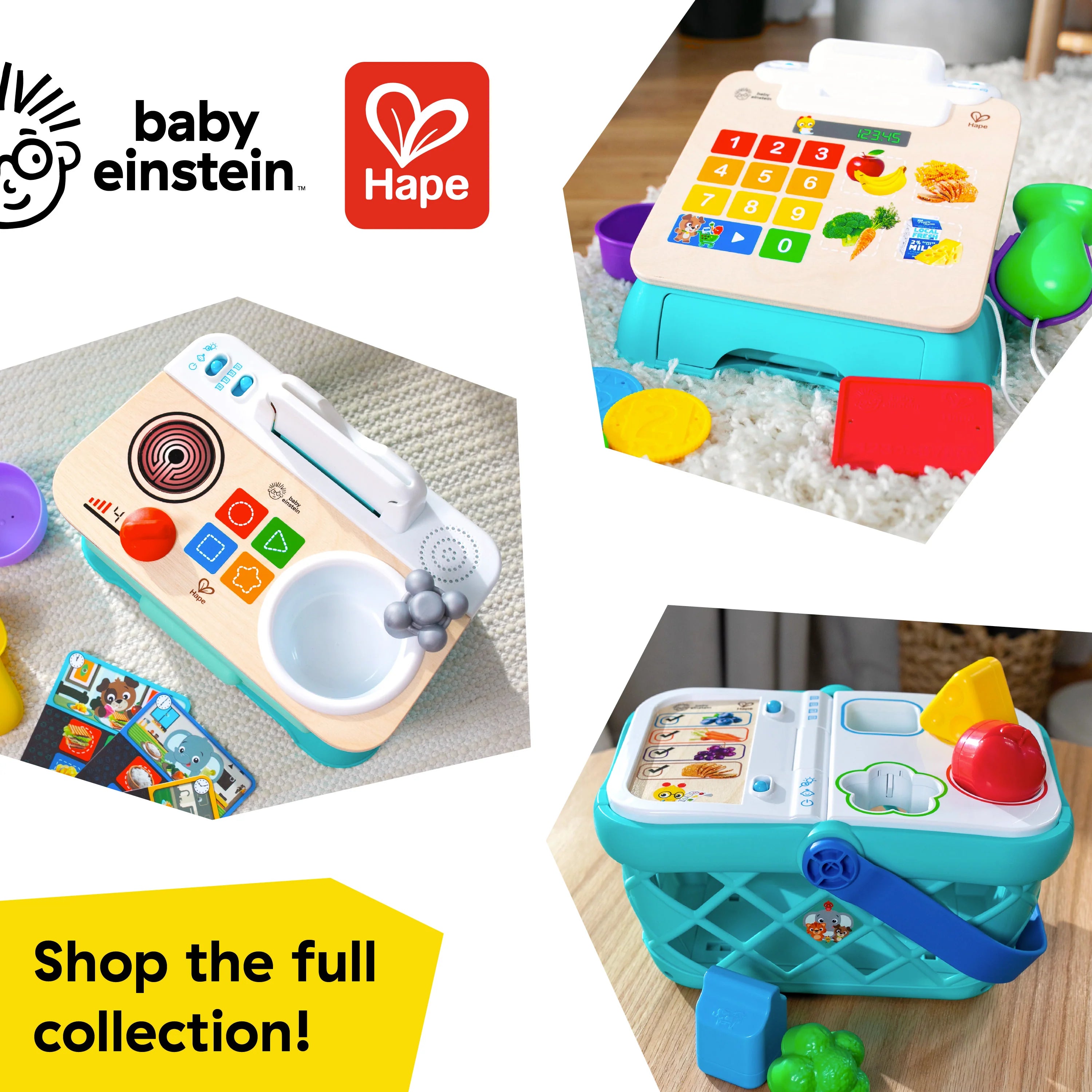 Baby Einstein Magic Touch Cash Register Pretend to Check Out Toy ( Hape)