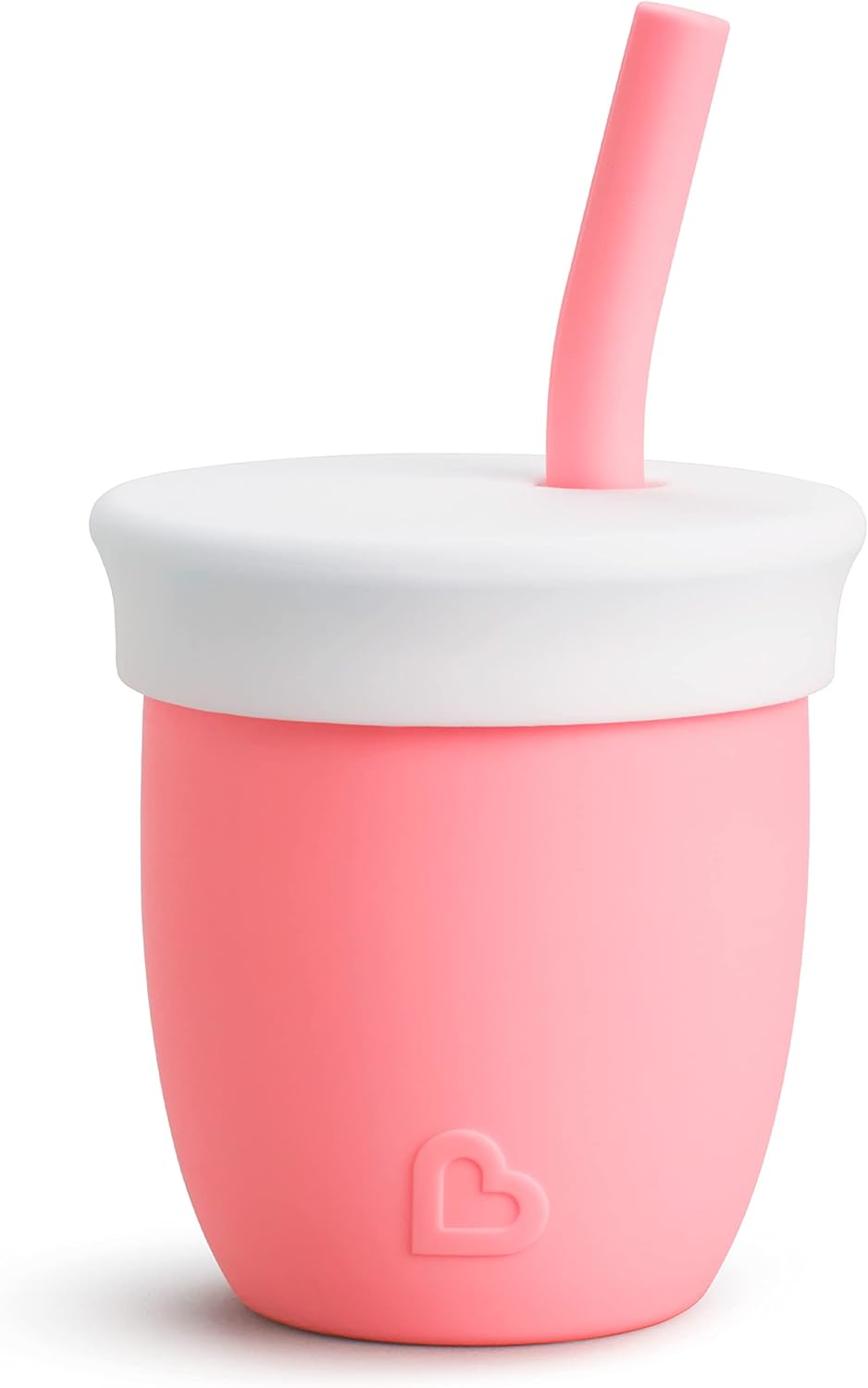 Munchkin C’est Silicone, Open Training Cup with Straw, 4oz