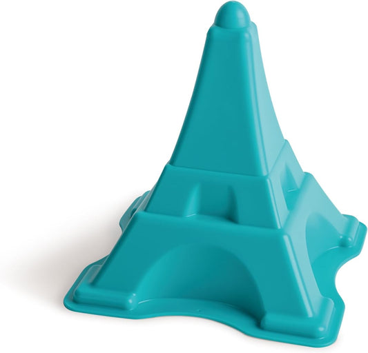 Hape Beach Toy Eiffel Tower Sand Shaper Mold Sand and Beach Toys (Blue)