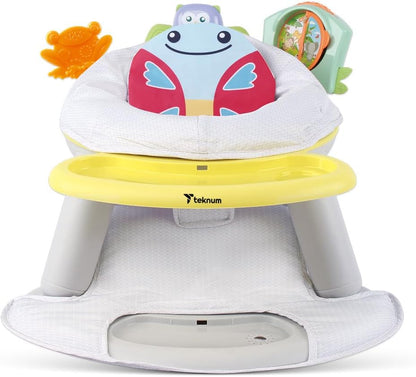 Teknum 2 In 1 Dining Chair Toddler Play Seat With Pedal Piano (Butterfly)