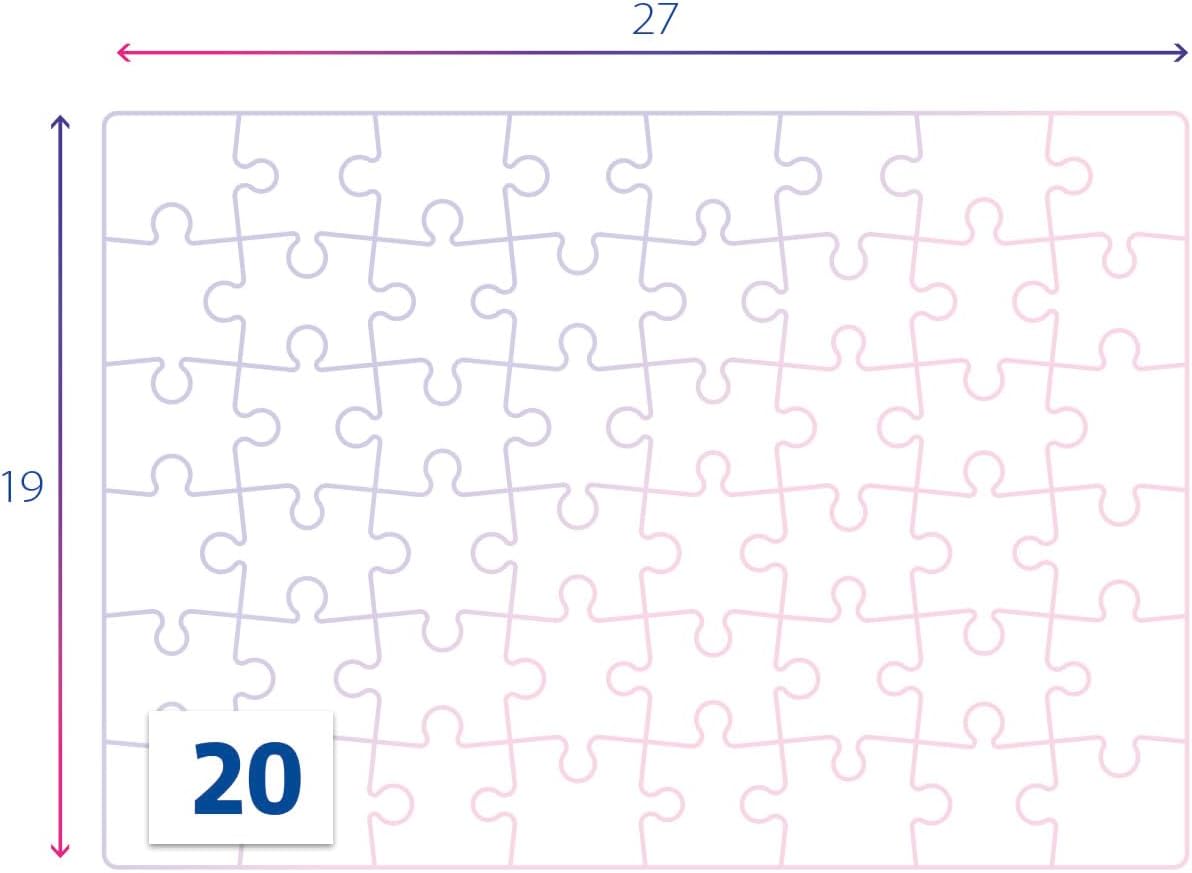 Clementoni I Believe in Unicorns 2 x 20 Piece Puzzle Set