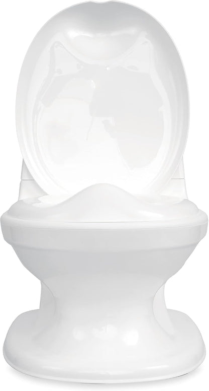 نونية Nuby My Real Potty الواقعية للأطفال الصغار (أبيض)