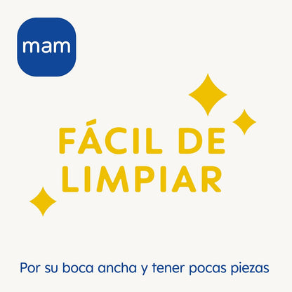 Mam Feel Good Glass Bottle (90ml)