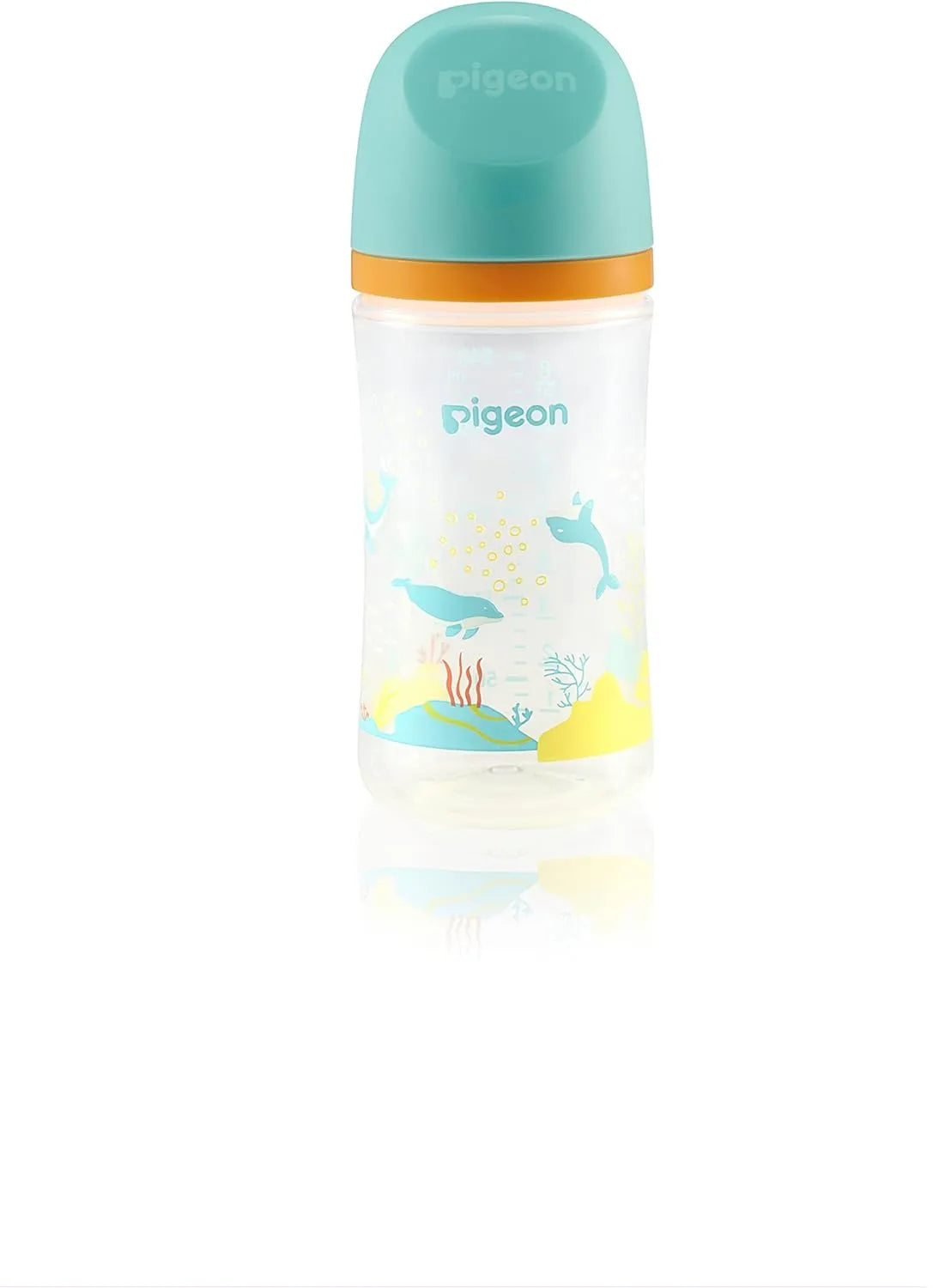 Pigeon Softouch WN3 Nursing Bottle - Dolphin (Plastic, 240 ml)