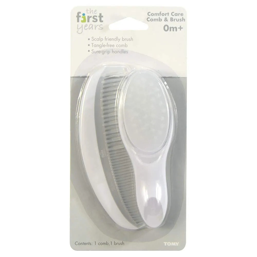 The First Years Arc Comfort Care Comb & Brush  (0 Months +)