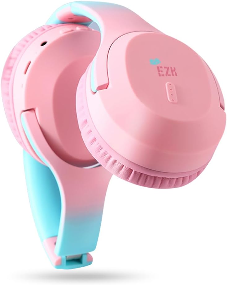 Eazy Kids Bluetooth 5.4 Wireless Headset (Pink)