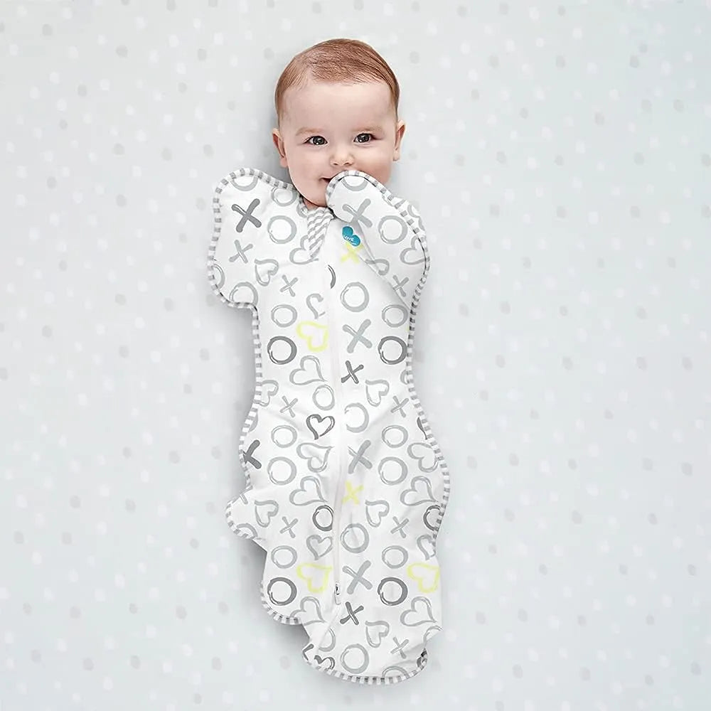 Love to Dream Swaddle Up Bamboo - Kisses (Lite White)