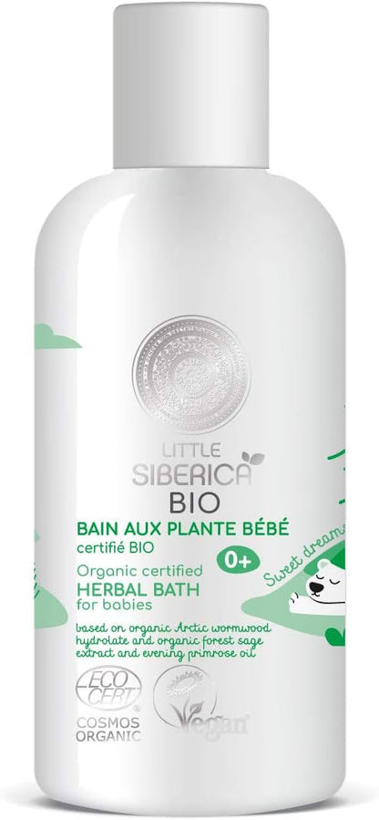 Natura Siberica Little Siberica. Organic Certified Herbal Bath For Babies (250ml)