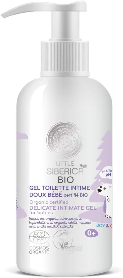 Natura Siberica Little Siberica Organic Certified Delicate Intimate Wash For Babies (250ml)