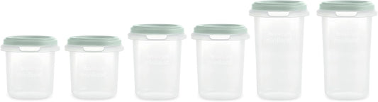 Miniland Baby Meal Storage Containers Hermisized Sets (Mint)