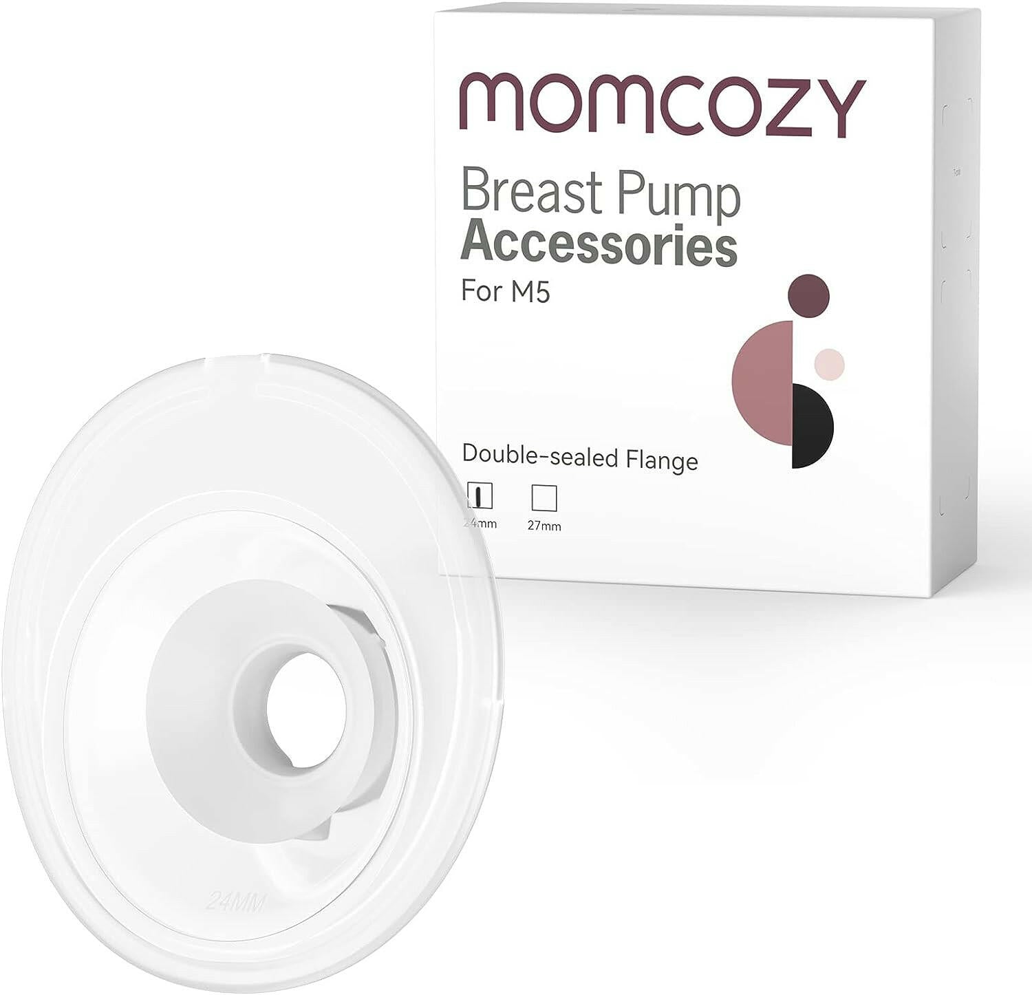 Momcozy Double-Sealed Flange Compatible with Momcozy M5.