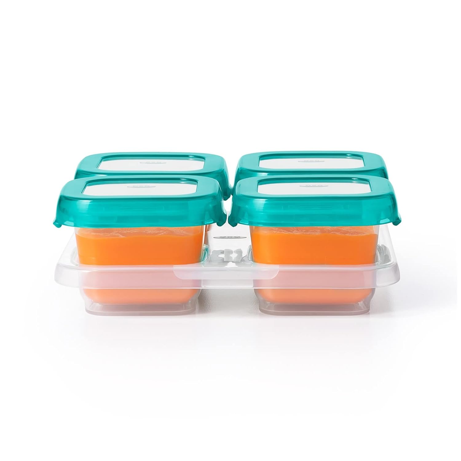 OXO Tot Baby Blocks Freezer Storage Containers, 4oz