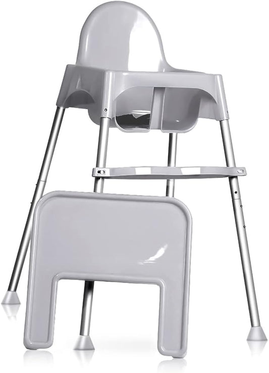 Teknum High Chair With Removable Tray (Grey)