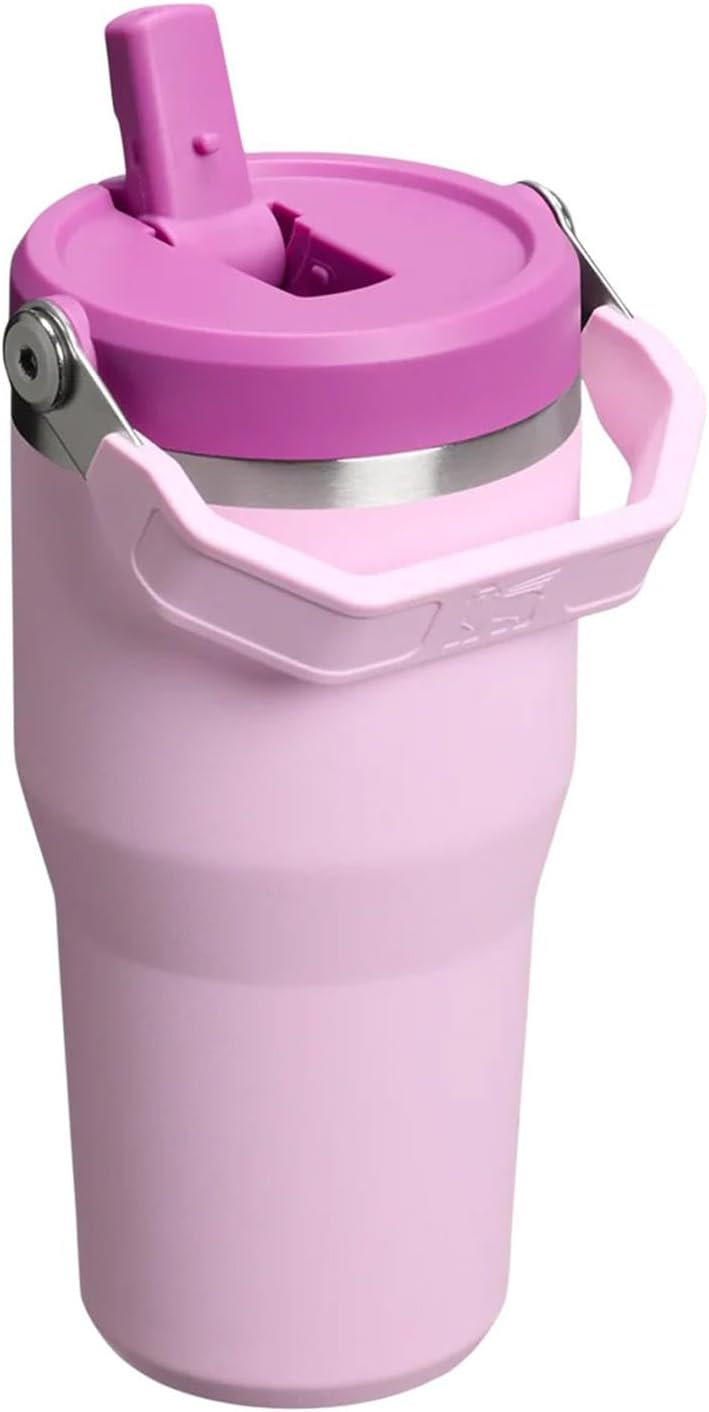 Stanley Ice Flow Flip Straw Tumbler (Cherry Blossom, 590ml)