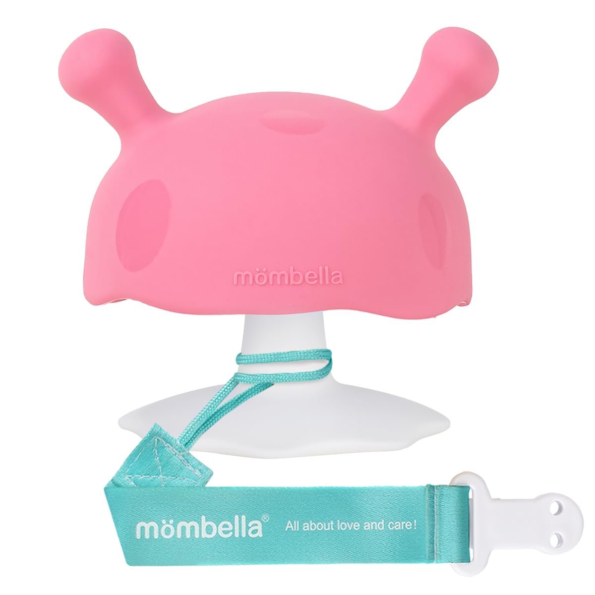 Baby Teething Toys + Silicone Mombella Baby Teether With Suction Base (3-12 Months)