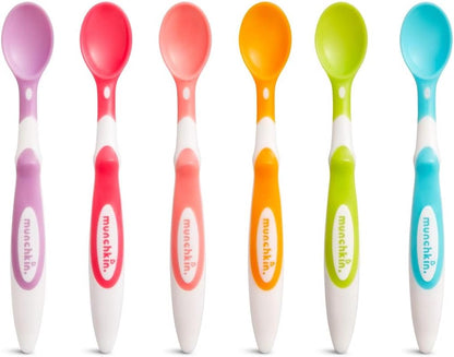 Munchkin Soft Tip Infant Spoons, Pack of 6