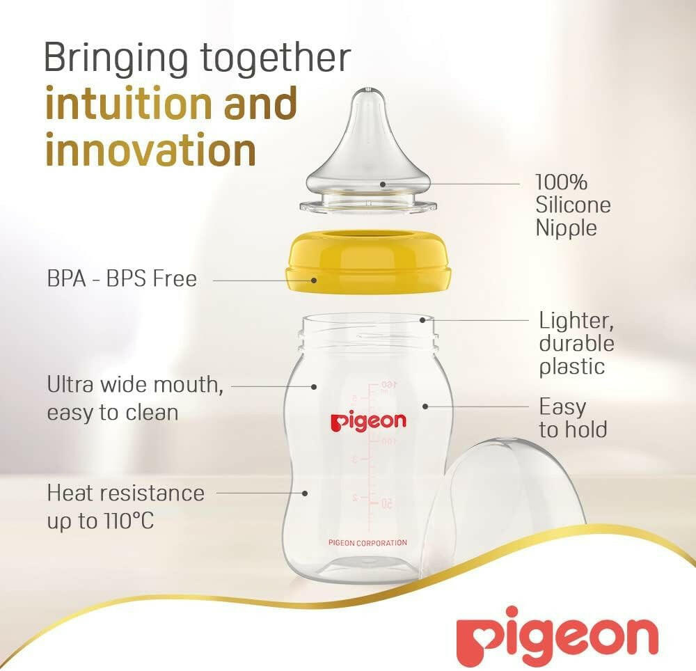 Pigeon Softouch Peristaltic Plus Nursing Bottle 160ml