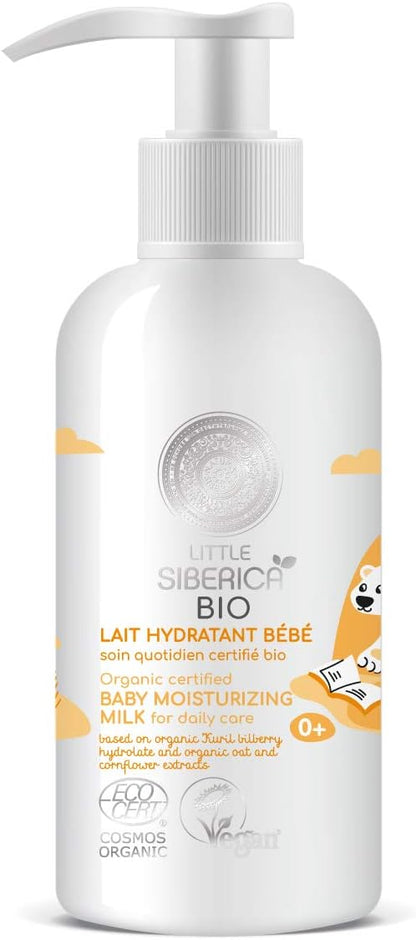 Natura Siberica Little Siberica Organic Certified Baby Moisturizing Milk For Daily Care (250ml)