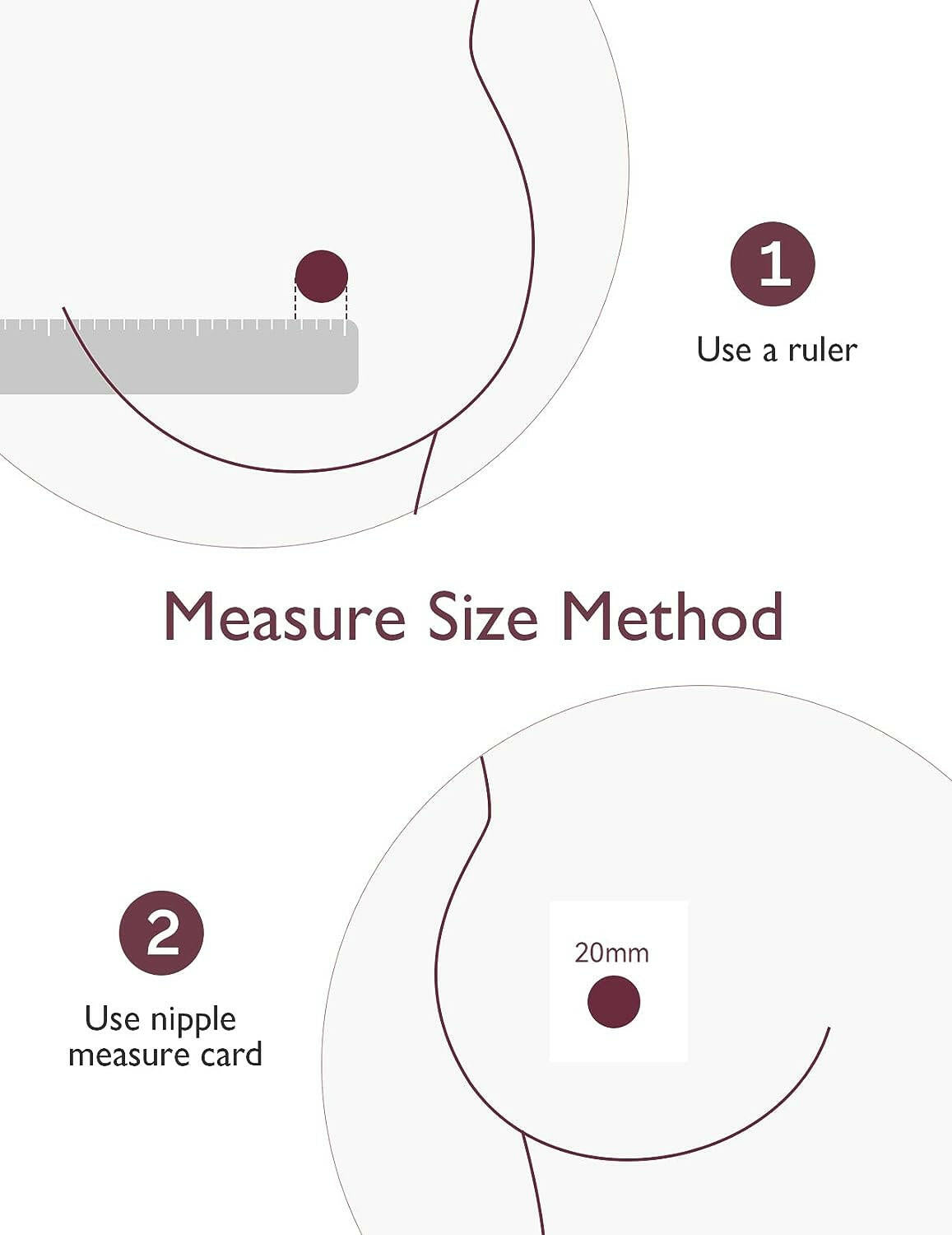Momcozy Double-Sealed Flange Compatible with Momcozy M5.