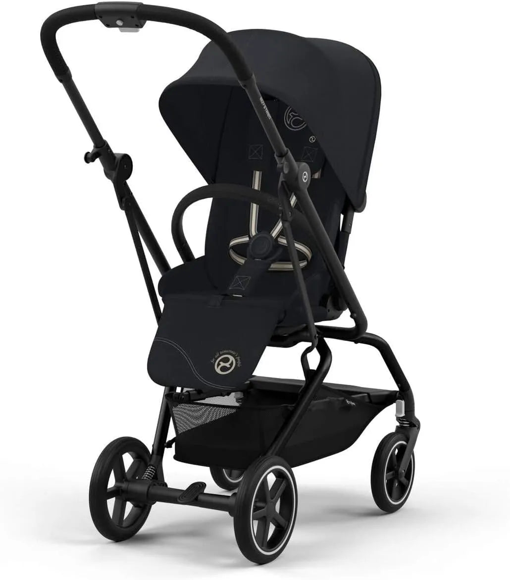 Cybex Stroller Eezy S Twist +2 (Magic Black)