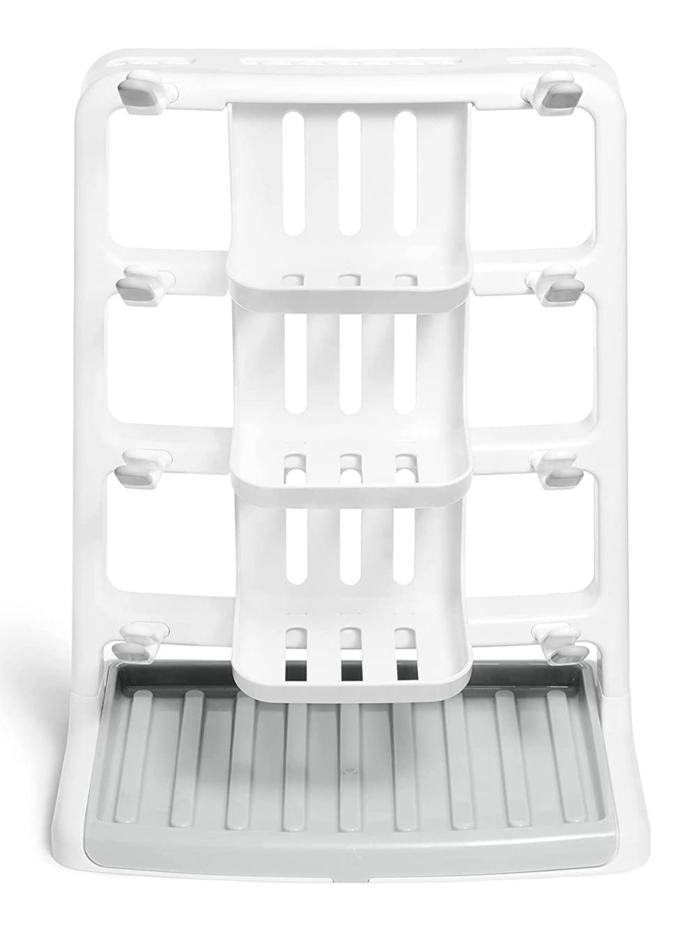 Munchkin Tidy Dry Space Saving Vertical Bottle Drying Rack, White