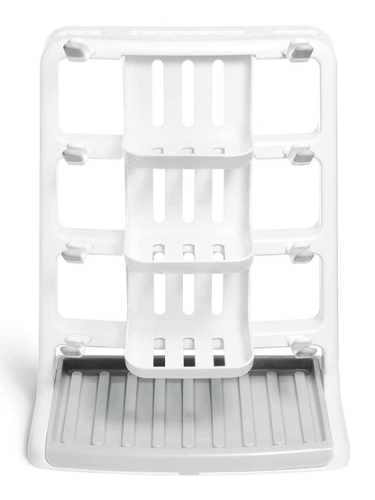 Munchkin Tidy Dry Space Saving Vertical Bottle Drying Rack, White
