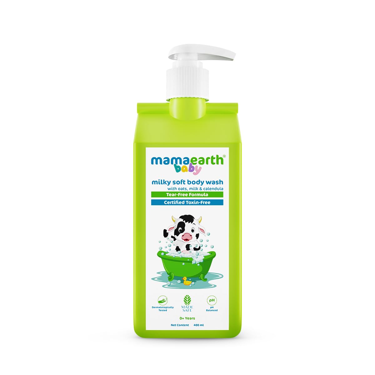 Mamaearth Milky Soft Body Wash For Babies (400ml)