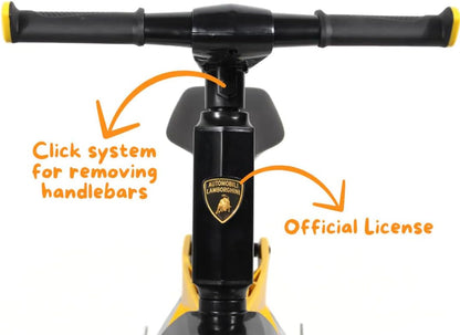 Lamborghini Balance Bike for Kids – Yellow