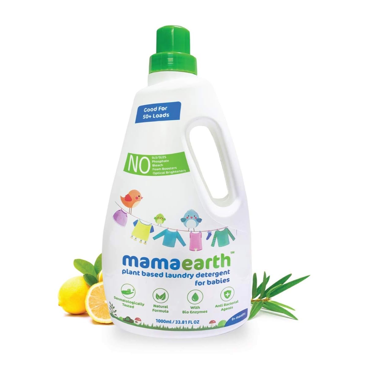 Mamaearth Plant Laundry Detergent (1000ml)