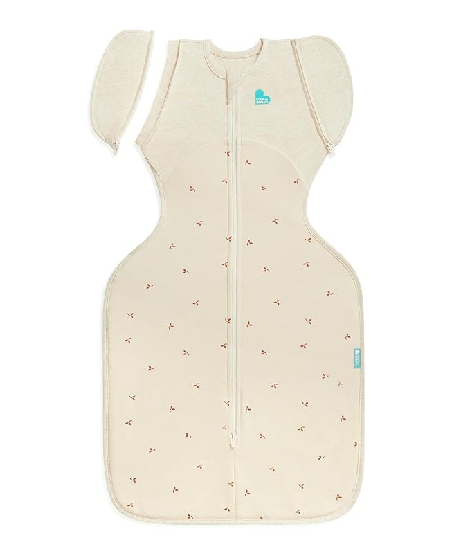 Love To Dream Transition Bag 1.5T Stretch Cotton - Stage 2 (Fleece Twigs Oatmeal, Medium)