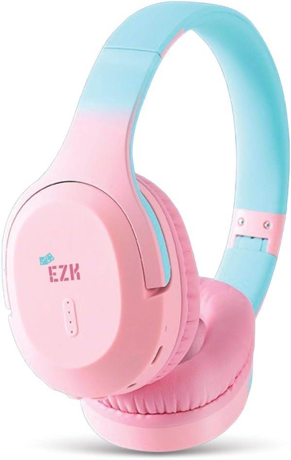 Eazy Kids Bluetooth 5.4 Wireless Headset (Pink)
