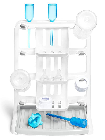 Munchkin Tidy Dry Space Saving Vertical Bottle Drying Rack, White