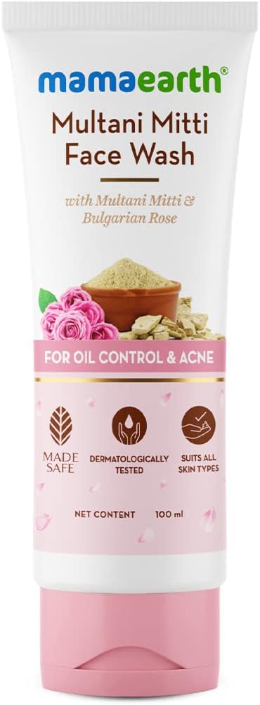 غسول الوجه بطين ملتاني من ماما إيرث (100ml)