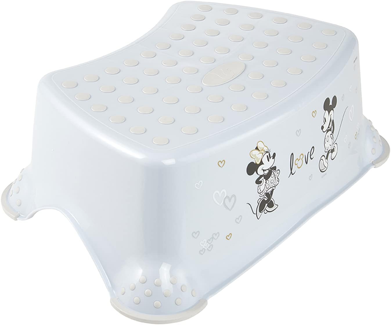 Keeeper Disney Minnie & Mickey Mouse Step Stool 3 to 14 Years Non-Slip
