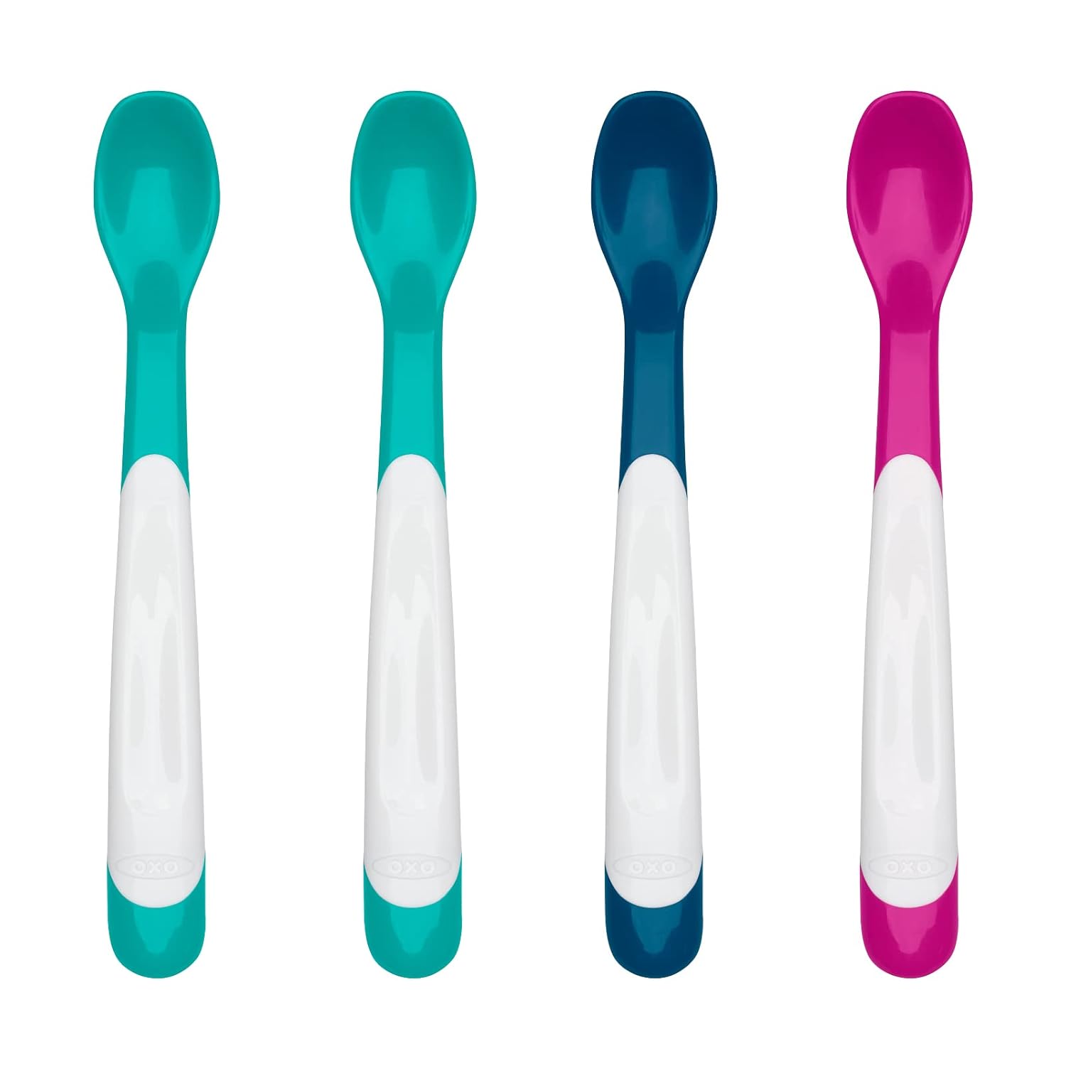 Oxo Tot Infant Feeding Spoon, Multipack, 4pcs