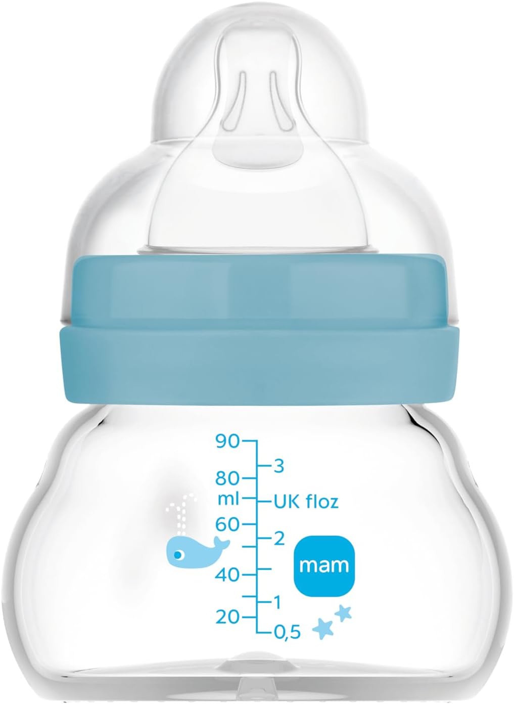 Mam Feel Good Glass Bottle (90ml)