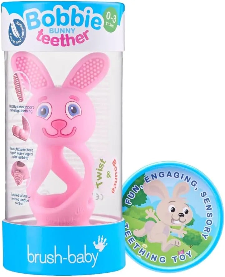 Brush-Baby عضاضة بوبي الأرنب ثلاثية الأبعاد 3D